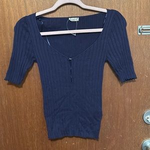 NWOT Free People Knit Top